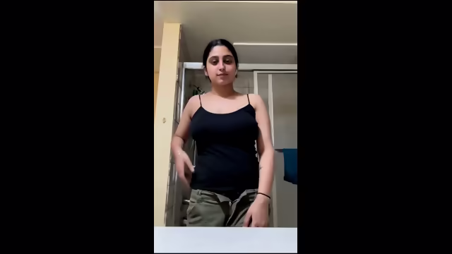 Punjabi NRI Babe Nude Self Shots In Bathroom