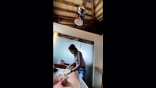 Huge Cumshot at Waxing