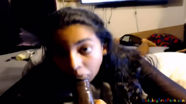 Young desi teen enjoying her BBC