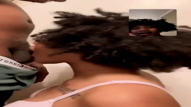 Young ATL Thot wilding on IG Live head and backshots