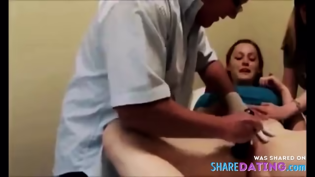 College Girl gets Brazilan Ass & Pussy Wax