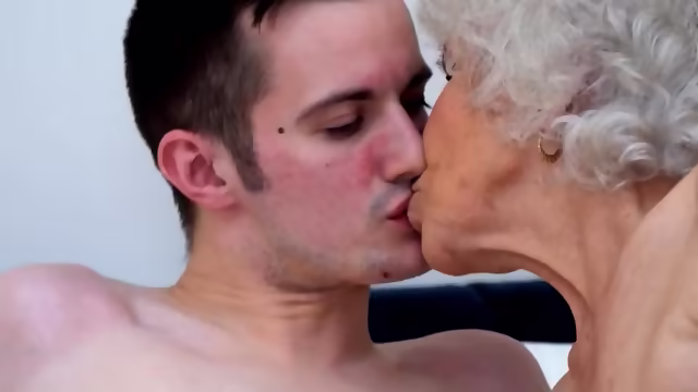 Grandma and boy