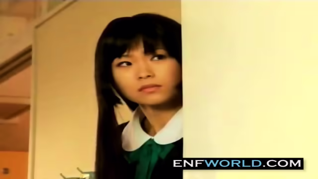Japanese schoolgirl ENF magically stripped by wizard
