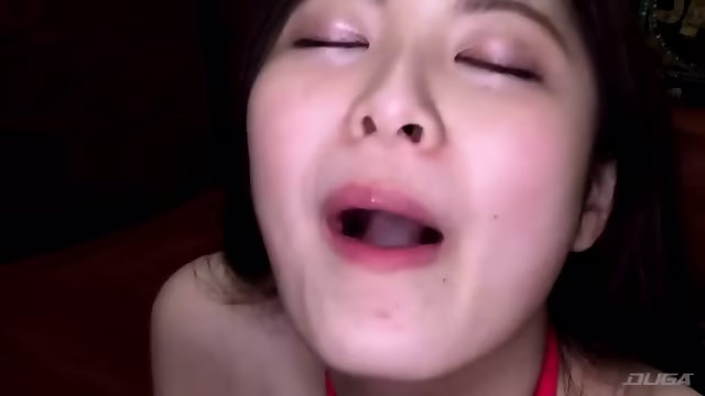 Beautiful young lady Toyonaka ArisuO-on-ching love swallowing sperm,cum desires!