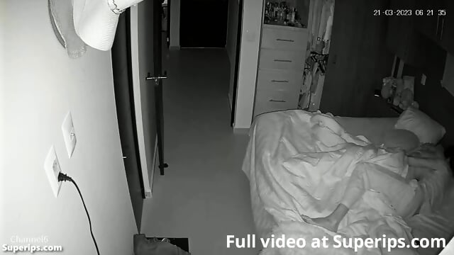 IPCAM â Drunk man fucks his young sleeping wife