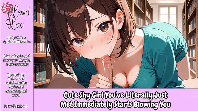 Cute Shy Girl You've Literally Just Met Immediately Starts Blowing You [Erotic Audio Roleplay]