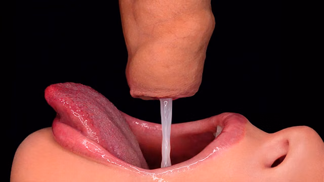 CLOSE UP: BEST Milking MOUTH made You CUM FOUR TIMES! Hungry FORESKIN Blowjob! Sucking UNCUT COCK 4K